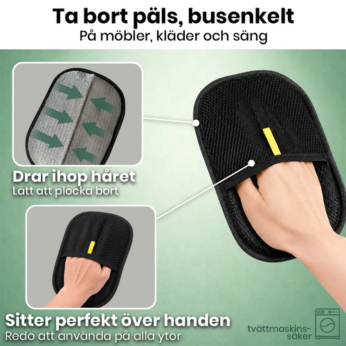 PälsMagnet™ – Hårfritt på ett svep