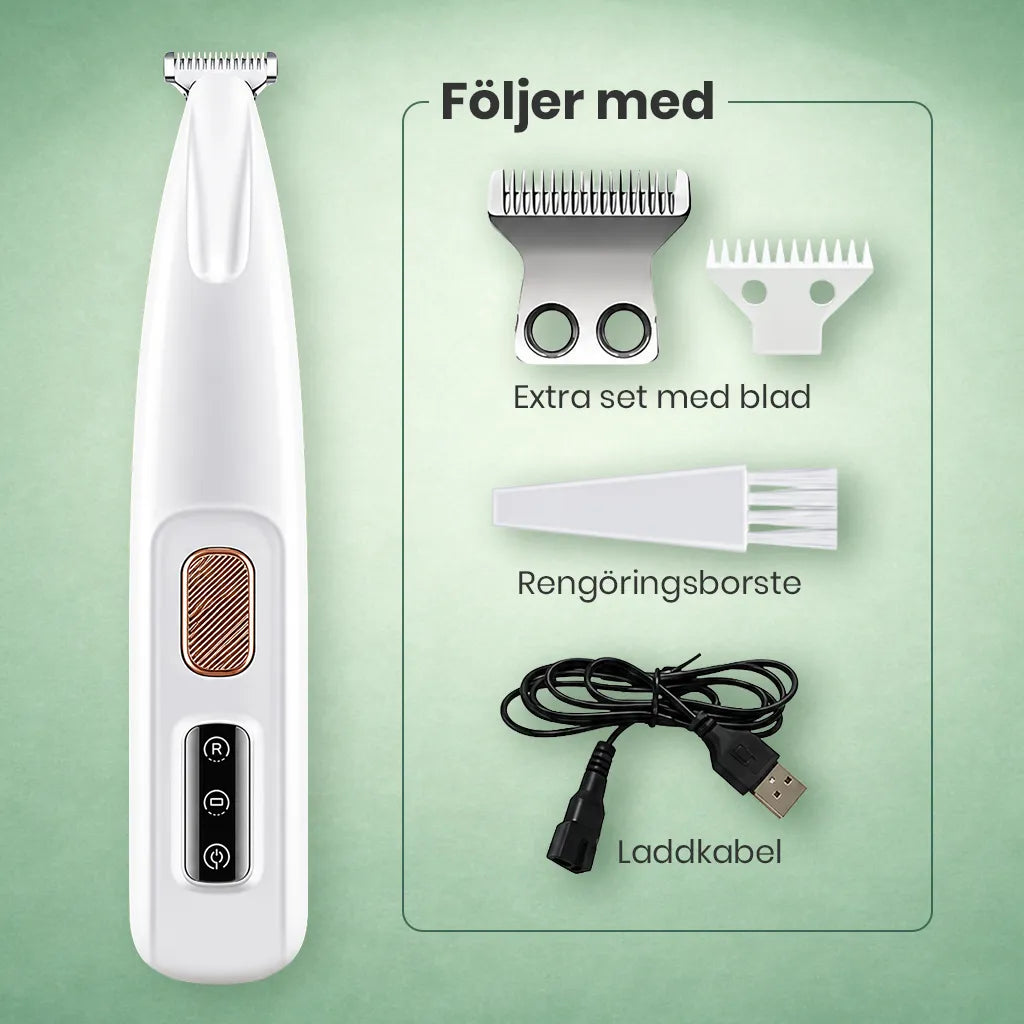 SafeTrim™ – Tassklippning utan bråk