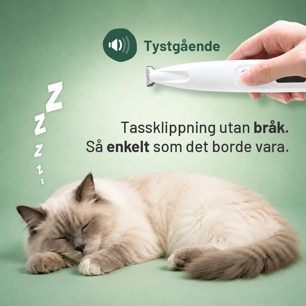 SafeTrim™ – Tassklippning utan bråk